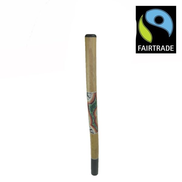 Juno half painted bamboo didgeridoo 100cm