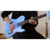 Shergold Guitar Telstar Standard ST14PB, Pastel Blue - Image 4