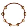 Meinl TA1B-AB Tambourine, 1 Row, Brass Jingles - Image 2