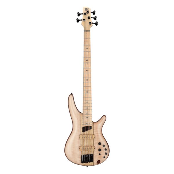 Ibanez SR5FMDX2-NTL 5 String Bass Guitar, Natural  (2023 Limited Edition)