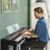 Yamaha P525 Portable Piano, Black - Image 2