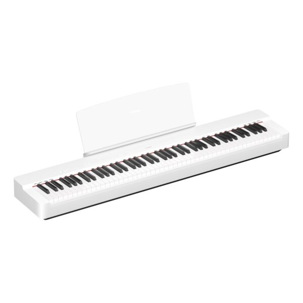 Yamaha P-225 Portable Digital Piano Bundle with Stand & Pedals, White - Image 6