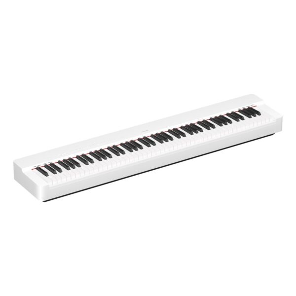 Yamaha P-225 Portable Digital Piano Bundle with Stand & Pedals, White - Image 7