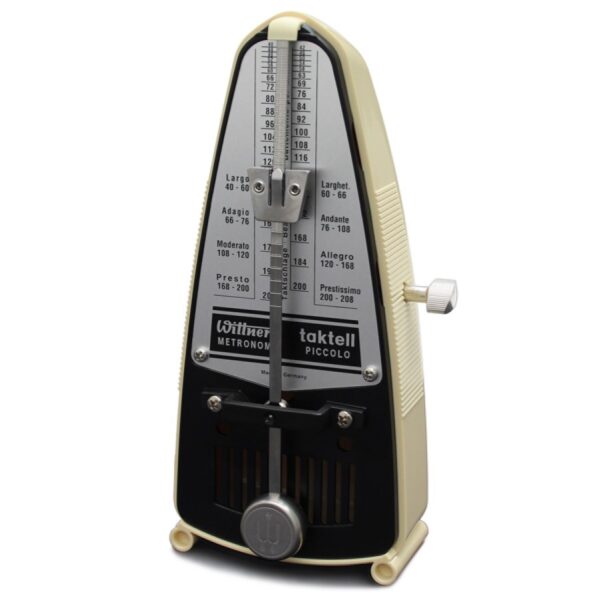 Wittner 1628W Taktell Piccolo Metronome, Ivory - Image 2