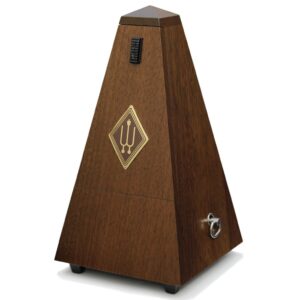Wittner Maelzel Metronome, No Bell, Matt Walnut