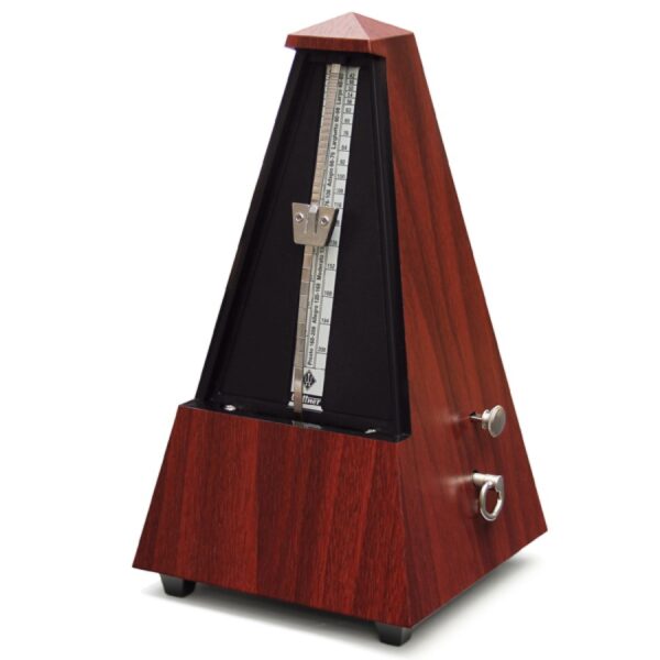 Wittner Maelzel with Bell, Mahogany Plastic Metronome