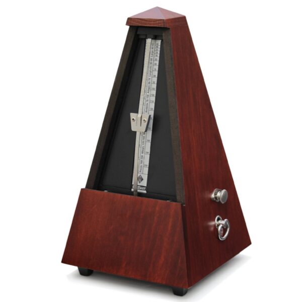 Wittner Maelzel 1626 Metronome, Mahogany Colour Matt, With Bell - Image 2