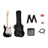 Squier Sonic Stratocaster Pack, Black, Gigbag, 10G Amp