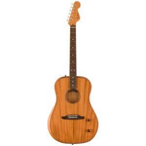 Fender Highway Series Dreadnought Electro Acoustic Guitar, Mahogany