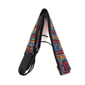 Mickleburgh Bright Pattern Ukulele Strap