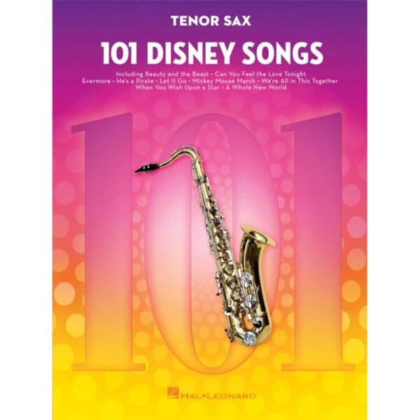 101 Disney Songs Tenor Sax