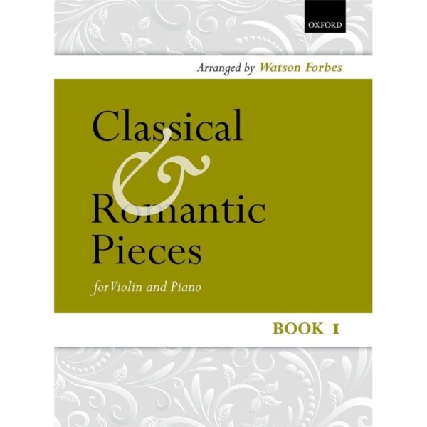 Classical and Romantic Pieces for Violin Book
