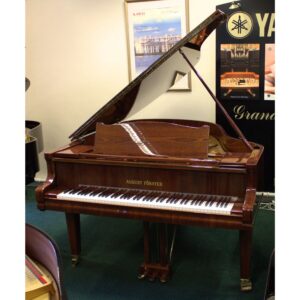 August Forster Mod.190 - 6'3" grand Grand Piano, Second Hand Piano, Polished Walnut, c.1996