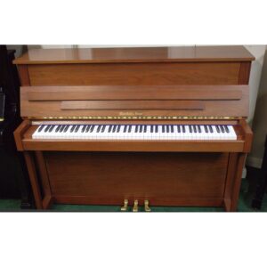 Marshall and Rose T116 Upright Piano, Second Hand Piano, Satin Walnut, c.1987