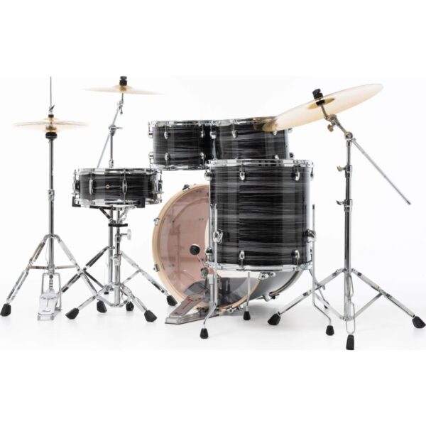 Pearl Export EXX American Fusion Drum Kit, Graphite Silver Twist - Image 4