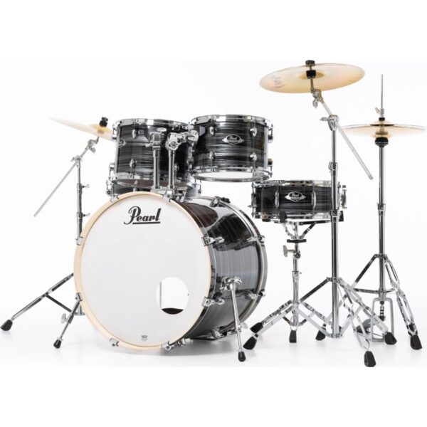 Pearl Export EXX American Fusion Drum Kit, Graphite Silver Twist - Image 2