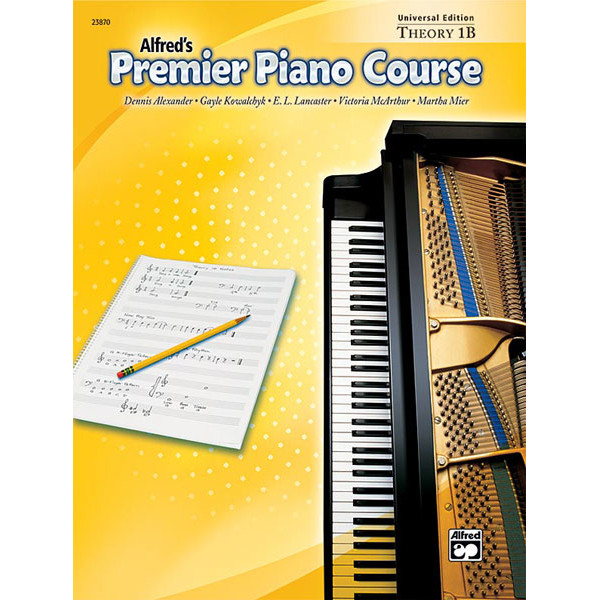 Alfred's Premier Piano Course - Theory 1B (UE)