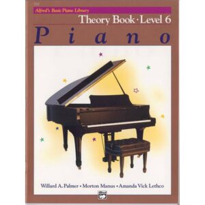 Alfred's Basic Piano Theory Book Lvl 6