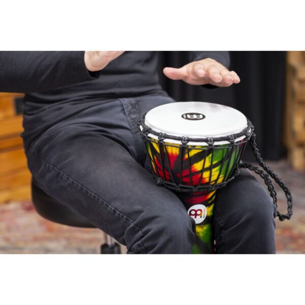 Meinl JRD-TD 7" Djembe, Tie Die - Image 6