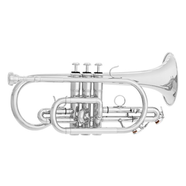 Elkhart  Bb, Silver Plated Cornet, (Ex-Display)