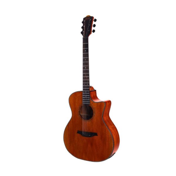 Bromo Tahoma BAT2MCE Electro Acoustic Guitar, Cutaway, Solid Mahogany Top - Image 3