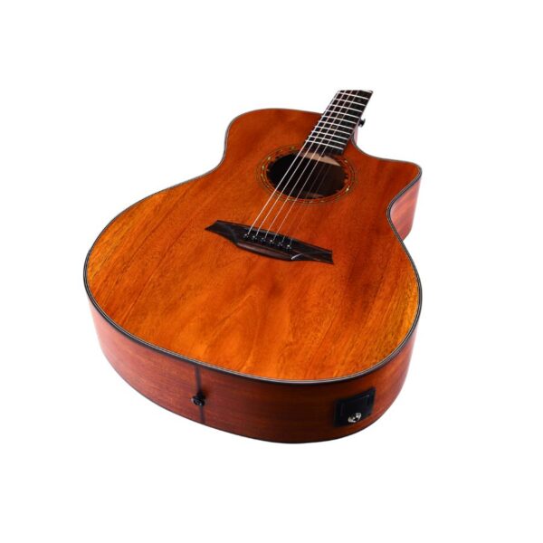 Bromo Tahoma BAT2MCE Electro Acoustic Guitar, Cutaway, Solid Mahogany Top - Image 5