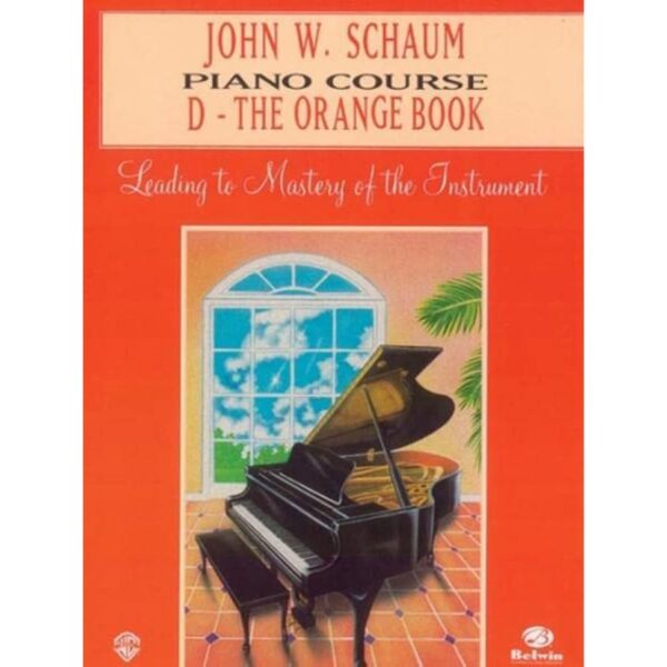 Schaum Piano Course D (orange)