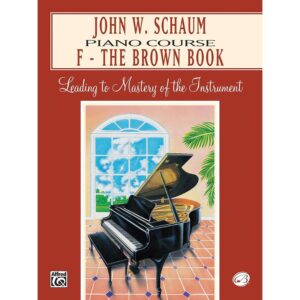 Schaum Piano Course F (Brown)