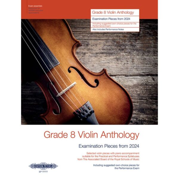 Grade 8 Violin Anthology, Examination Pieces from 2024