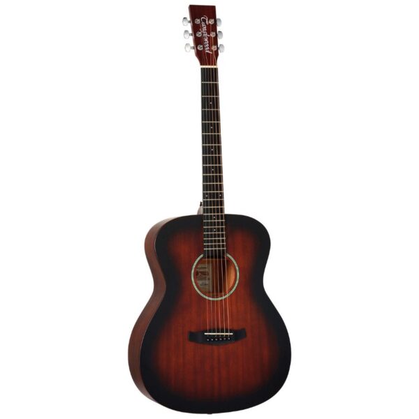 Tanglewood Crossroads TWCROLH Acoustic Guitar, Left Handed, Whisky Barrel Burst