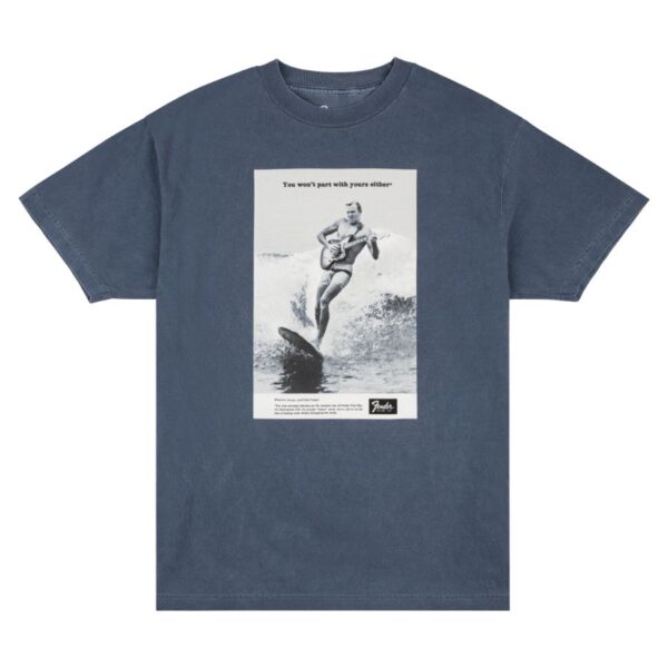 Fender Vintage Ad Surfer T-Shirt, Ocean