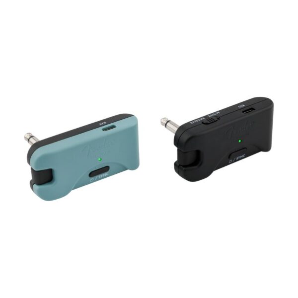 Fender Telepath Wireless Guitar System, Mystic Ice Blue and Black - Image 4