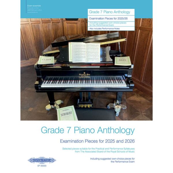 Grade 7 Piano Anthology 2025-2026