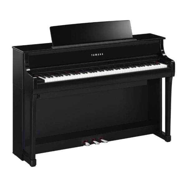 Yamaha Clavinova CLP-875PE Digital Piano, Polished Ebony - Image 3