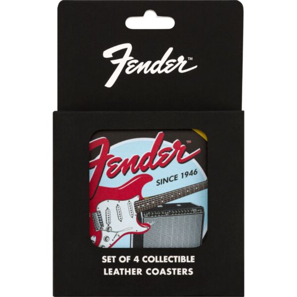 Fender 1946 Guitar & Amp Coaster Set - Image 3