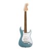 Squier Affinity Stratocaster Junior HSS Guitar, Laurel Fingerboard, White Pickguard, Ice Blue Metallic