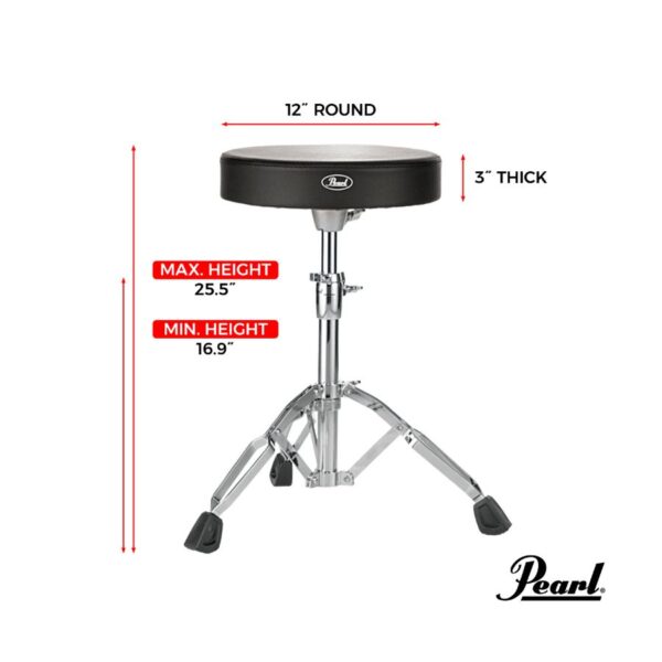 Pearl D-790  Drum throne - Image 2