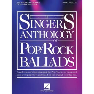 The Singers Anthology of Pop/Rock Ballads