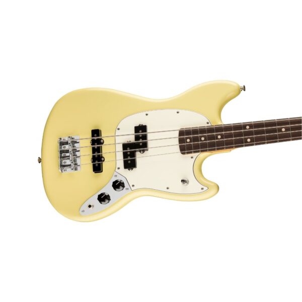 Fender Player II Mustang Bass PJ, Rosewood Fingerboard, Hialeah Yellow - Image 4