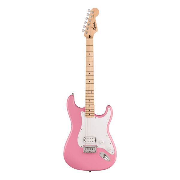 Squier Sonic Stratocaster HT H Electric Guitar, Flash Pink