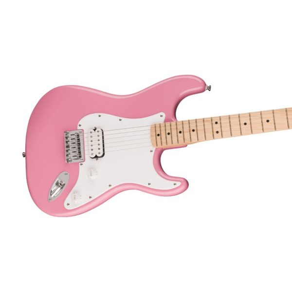 Squier Sonic Stratocaster HT H Electric Guitar, Flash Pink - Image 3