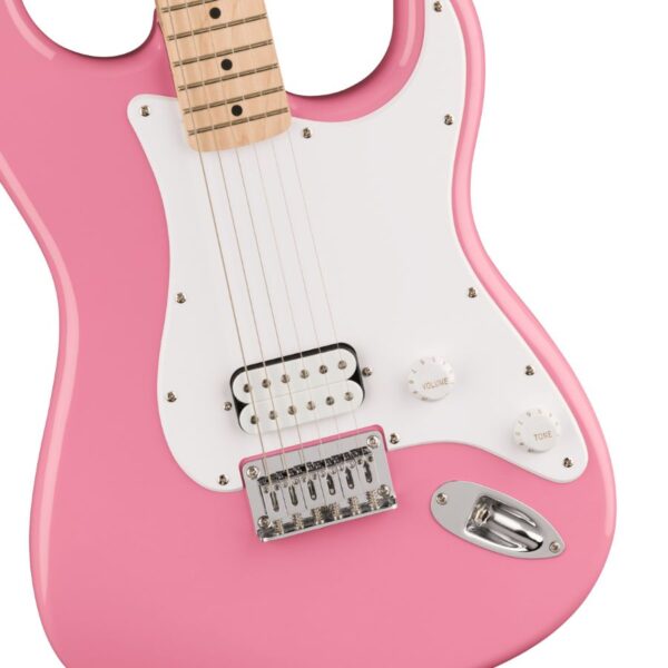 Squier Sonic Stratocaster HT H Electric Guitar, Flash Pink - Image 4