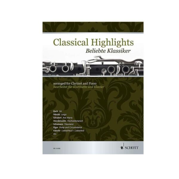 Classical Highlights for Clarinet & Piano