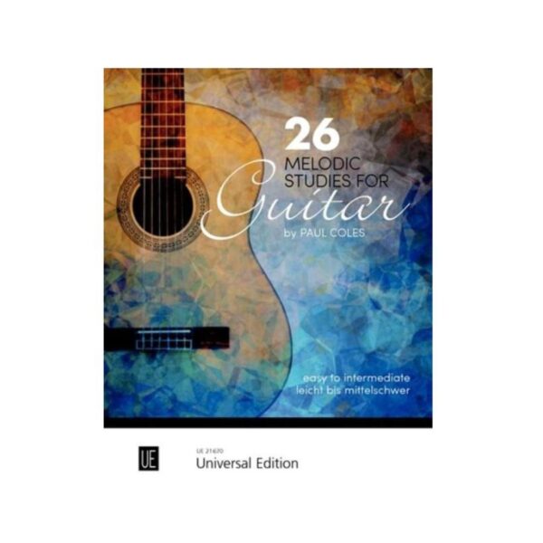 26 Melodic Studies for Guitar (Paul Coles)