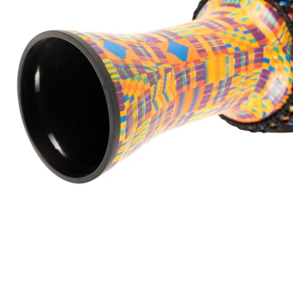 Meinl Travel Series PADJ2-L-F African Djembe , Kenyan Quilt, 12 " Synthetic Head - Image 7