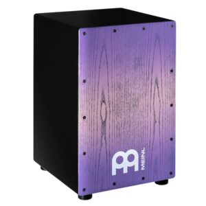 Meinl Headliner MCAJ100BK-LPF Snare Cajon, Lilac Purple Fade