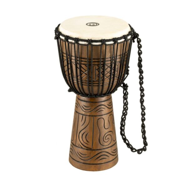 Meinl Headliner HDJ17-M Rope Tuned Artifact Series Djembe, 10", Goats Skin Head