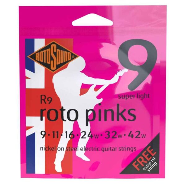 Rotosound R9 Nickel, 9-42 Electric String Set