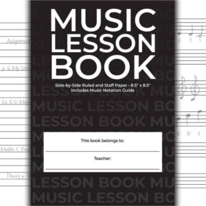 Music Lessons Book