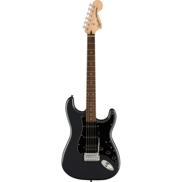 Squier Affinity Stratocaster HSS Guitar Pack, Charcoal Frost Metallic - Image 3